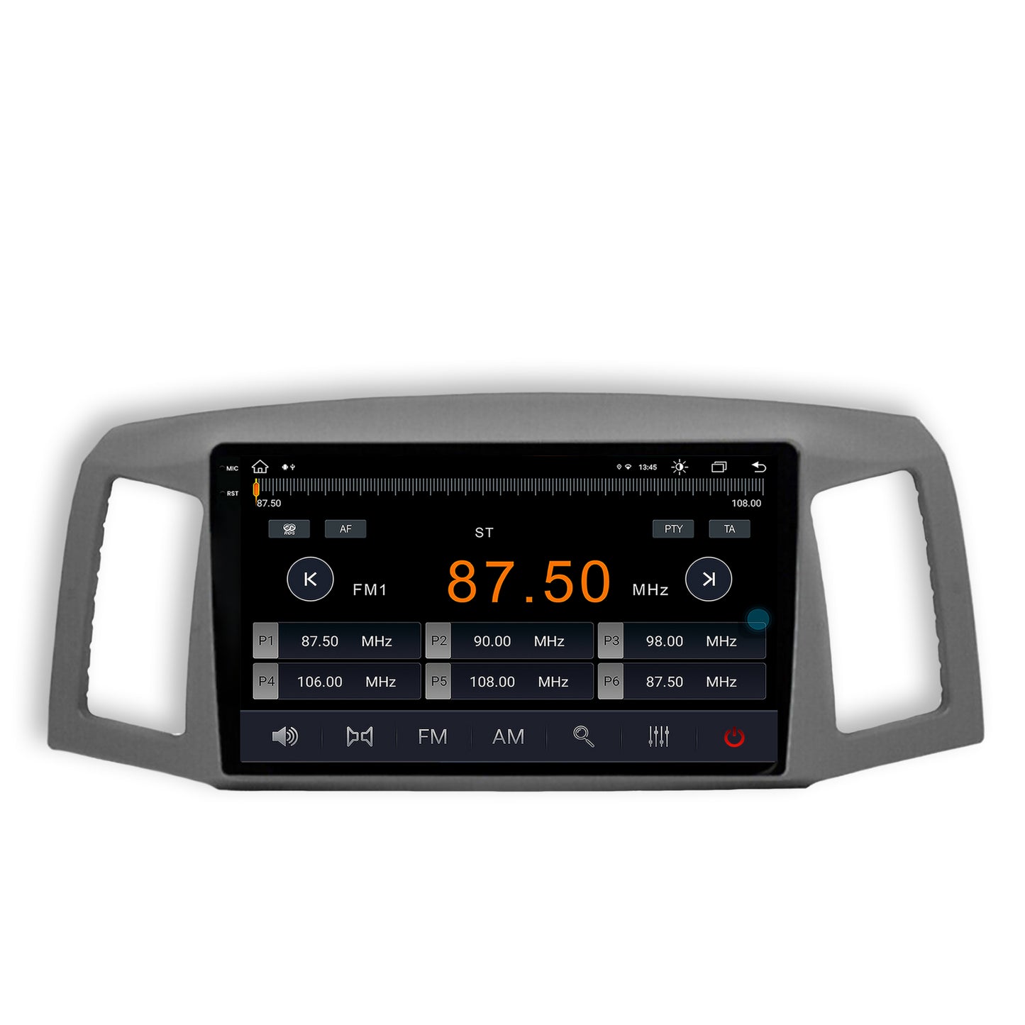 Navigatie Jeep Grand Cherokee (2004-2007), Android, V-Octacore / 4GB RAM + 64GB ROM, 10.36 Inch - AD-BGV10004+AD-BGRKIT297v2