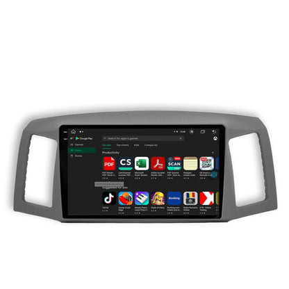 Navigatie Jeep Grand Cherokee (2004-2007), Android, X-Octacore / 8GB RAM + 256GB ROM, 10.36 Inch - AD-BGX10008+AD-BGRKIT297v2