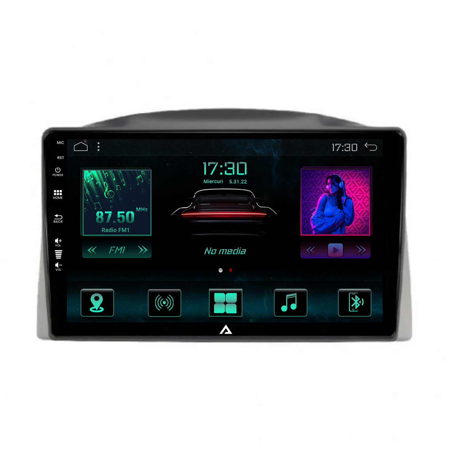 Navigatie Jeep Grand Cherokee (2005-2007), Android, A-Octacore / 4GB RAM + 64GB ROM, 10.1 Inch - AD-BGA10004+AD-BGRKIT283
