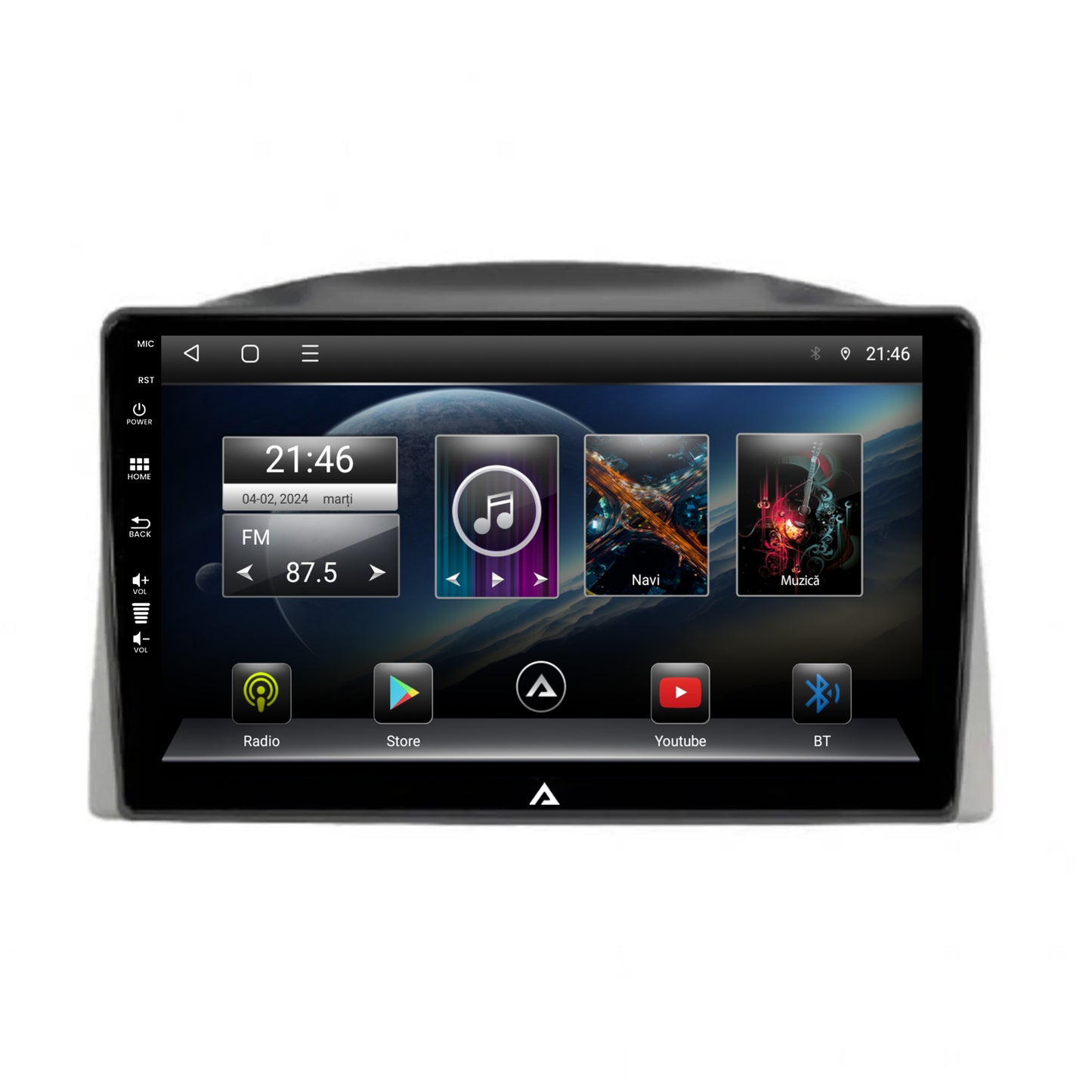 Navigatie Jeep Grand Cherokee (2005-2007), Android, E-Octacore / 2GB RAM + 32GB ROM, 10.1 Inch - AD-BGE10002+AD-BGRKIT283