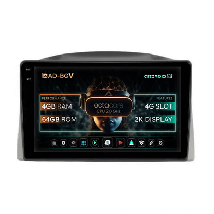 Navigatie Jeep Grand Cherokee (2005-2007), Android, V-Octacore / 4GB RAM + 64GB ROM, 10.36 Inch - AD-BGV10004+AD-BGRKIT283