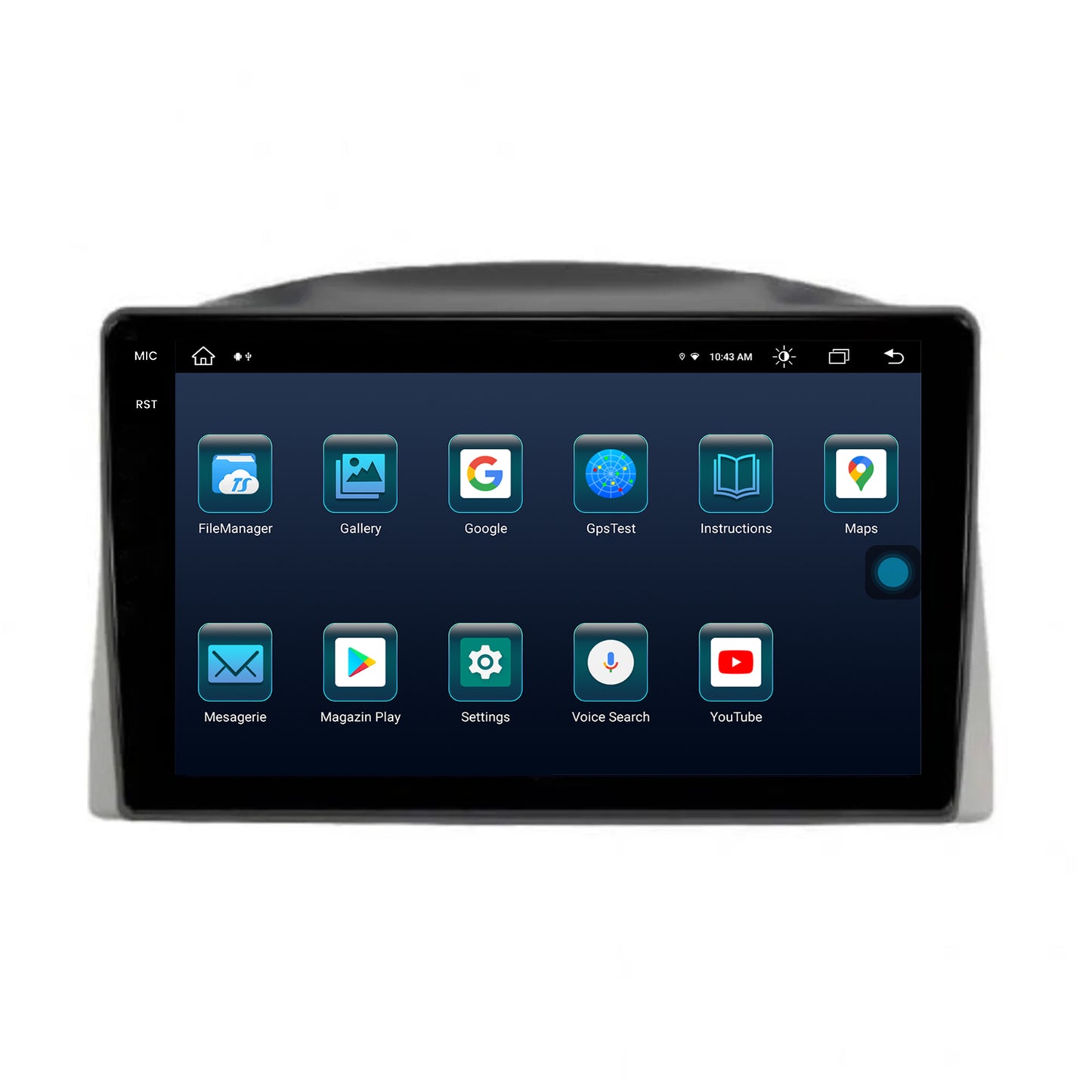 Navigatie Jeep Grand Cherokee (2005-2007), Android, X-Octacore / 8GB RAM + 256GB ROM, 10.36 Inch - AD-BGX10008+AD-BGRKIT283