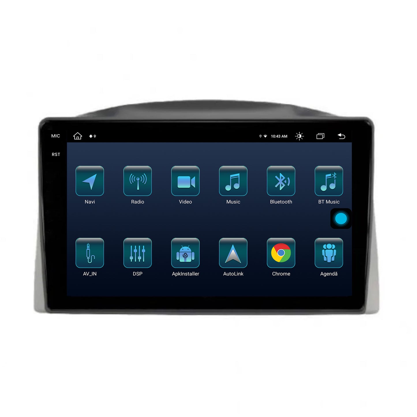 Navigatie Jeep Grand Cherokee (2005-2007), Android, X-Octacore / 8GB RAM + 256GB ROM, 10.36 Inch - AD-BGX10008+AD-BGRKIT283