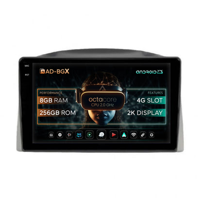 Navigatie Jeep Grand Cherokee (2005-2007), Android, X-Octacore / 8GB RAM + 256GB ROM, 10.36 Inch - AD-BGX10008+AD-BGRKIT283