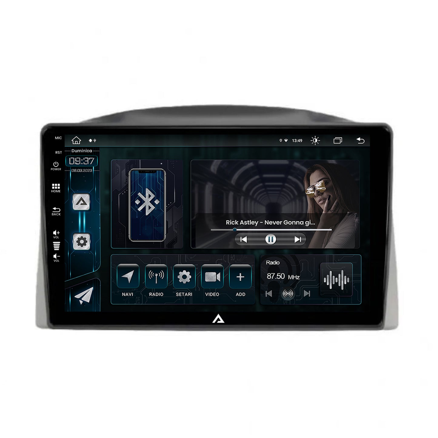 Navigatie Jeep Grand Cherokee (2005-2007), Android, Z-Octacore / 8GB RAM + 256GB ROM, 10.1 Inch - AD-BGZ10008+AD-BGRKIT283