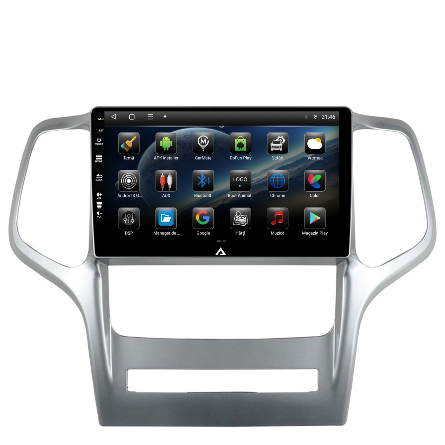 Navigatie Jeep Grand Cherokee (2010-2013), Android, P-Octacore / 2GB RAM + 32GB ROM, 9 Inch - AD-BGP9002+AD-BGRKIT297