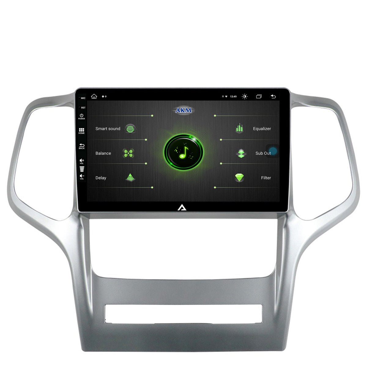 Navigatie Jeep Grand Cherokee (2010-2013), Android, Z-Octacore / 8GB RAM + 256GB ROM, 9 Inch - AD-BGZ9008+AD-BGRKIT297