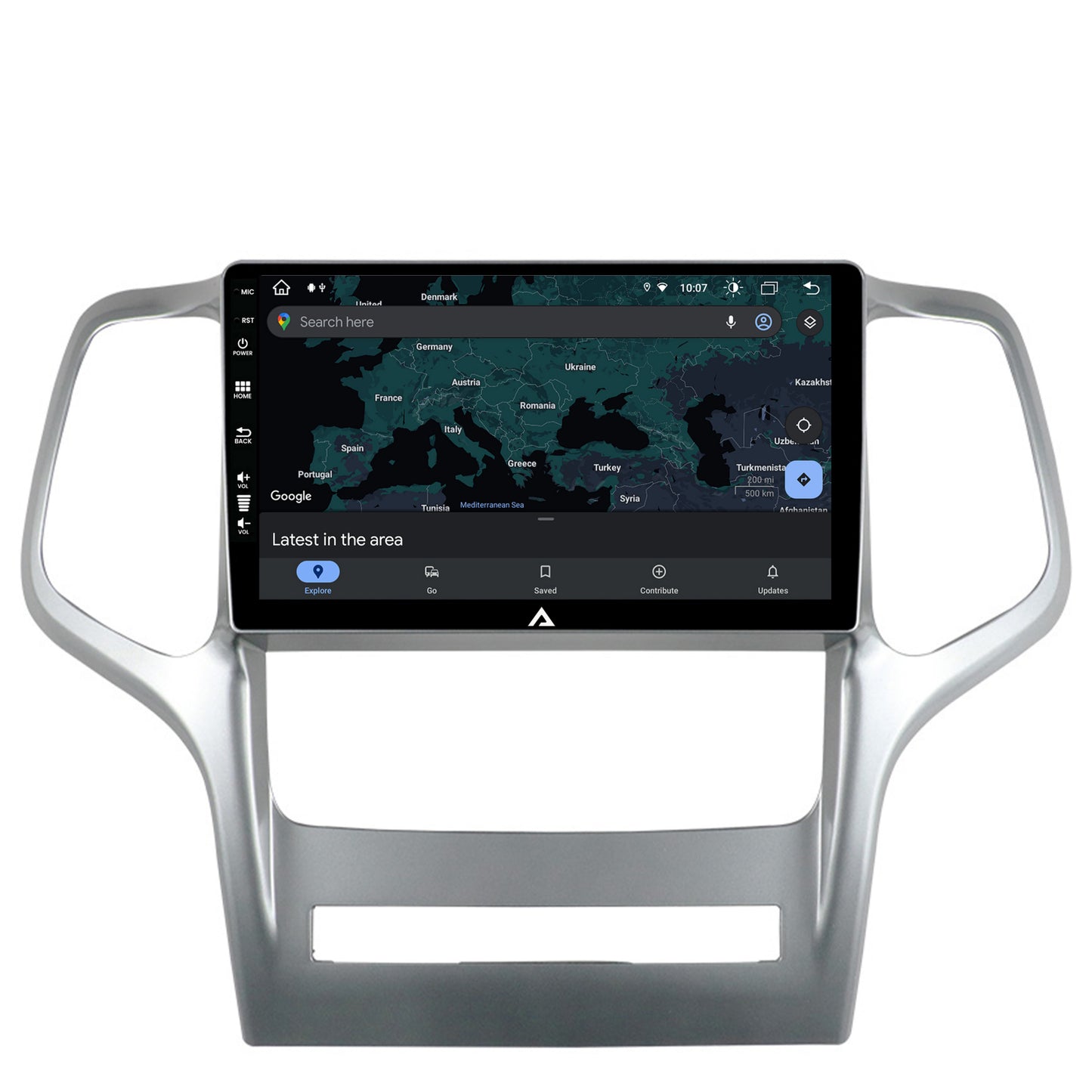 Navigatie Jeep Grand Cherokee (2010-2013), Android, Z-Octacore / 8GB RAM + 256GB ROM, 9 Inch - AD-BGZ9008+AD-BGRKIT297