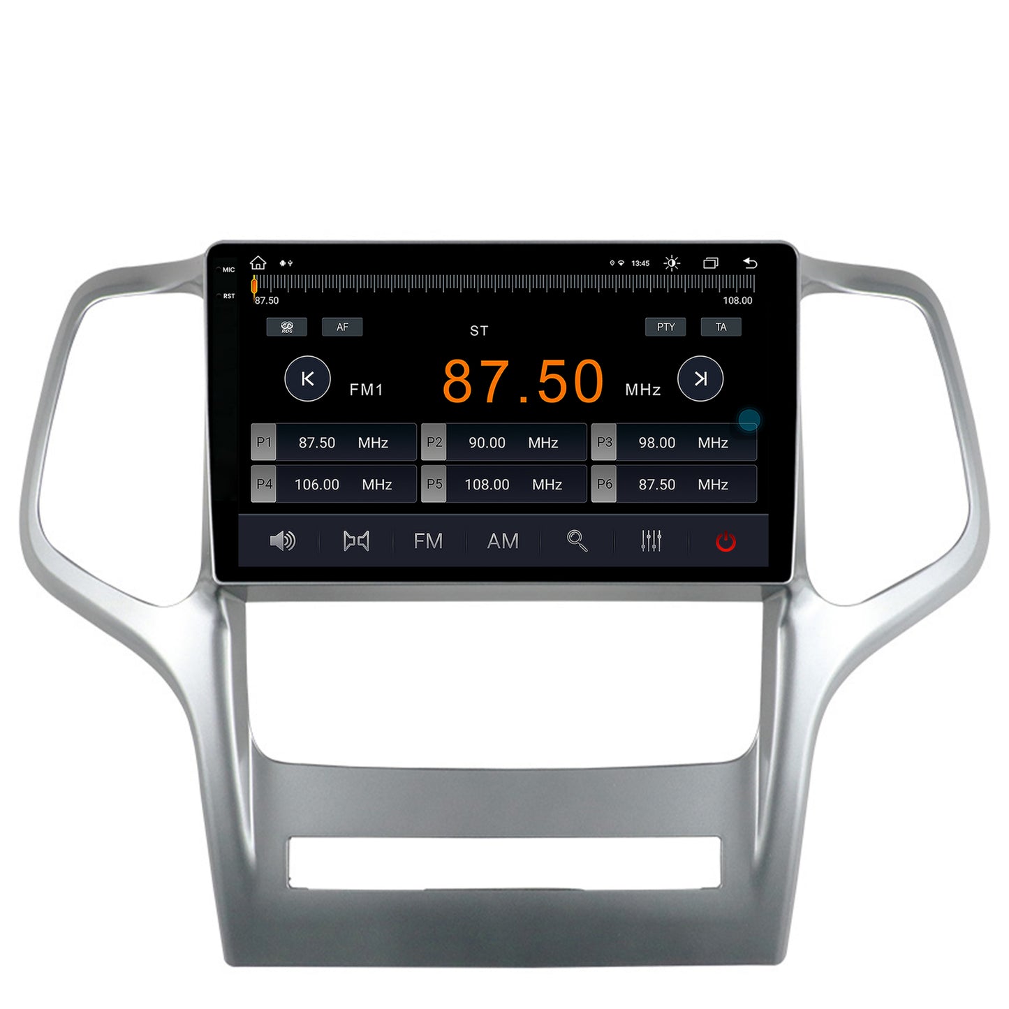 Navigatie Jeep Grand Cherokee (2010-2013), Android, V-Octacore / 4GB RAM + 64GB ROM, 9.5 Inch - AD-BGV9004+AD-BGRKIT297