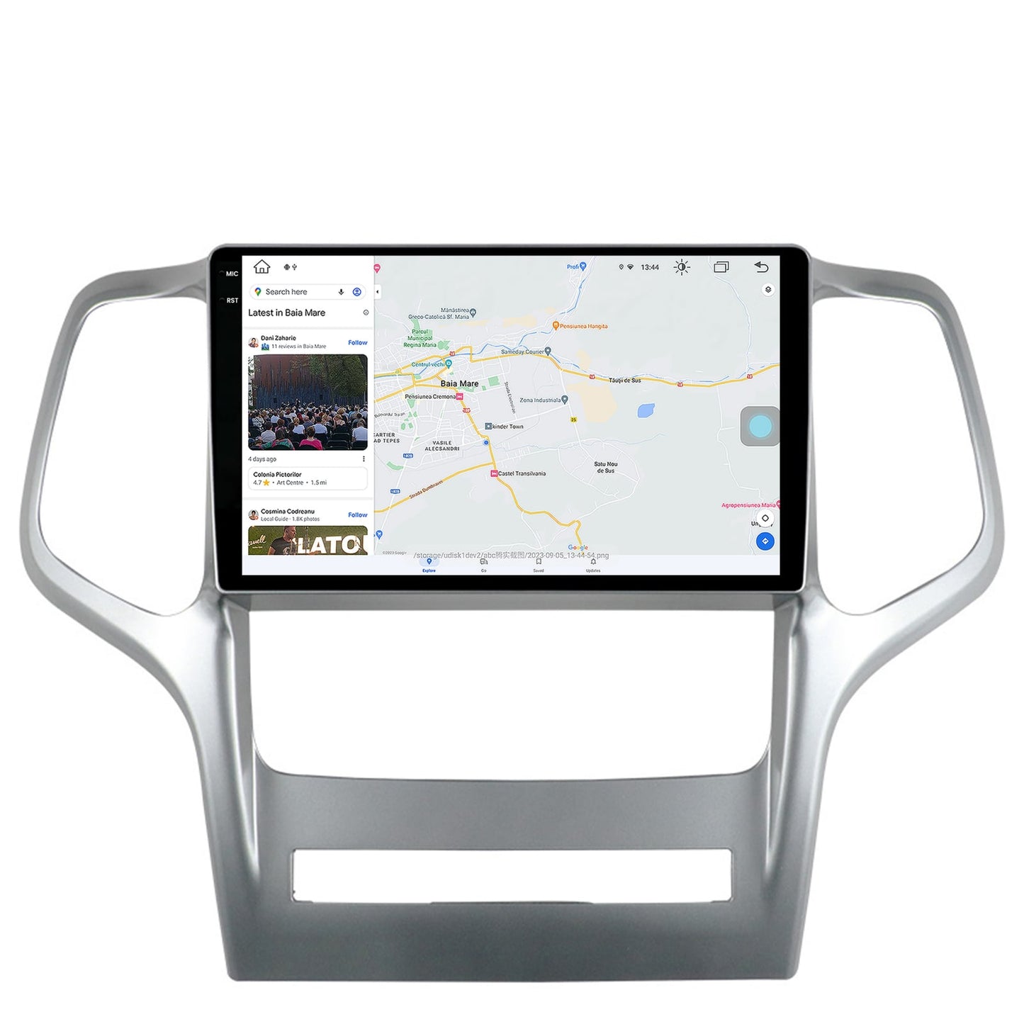 Navigatie Jeep Grand Cherokee (2010-2013), Android, X-Octacore / 8GB RAM + 256GB ROM, 9.5 Inch - AD-BGX9008+AD-BGRKIT297