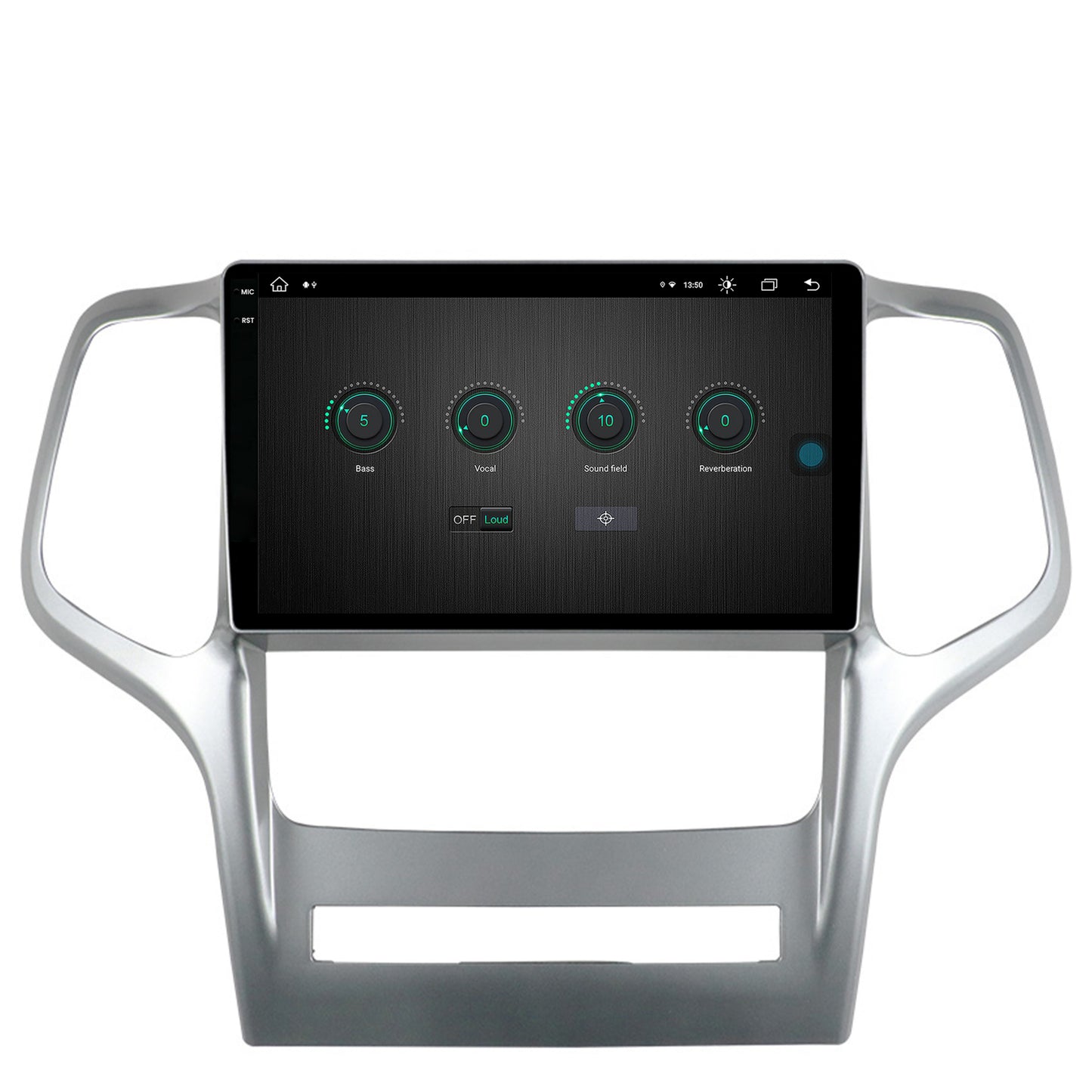 Navigatie Jeep Grand Cherokee (2010-2013), Android, X-Octacore / 8GB RAM + 256GB ROM, 9.5 Inch - AD-BGX9008+AD-BGRKIT297