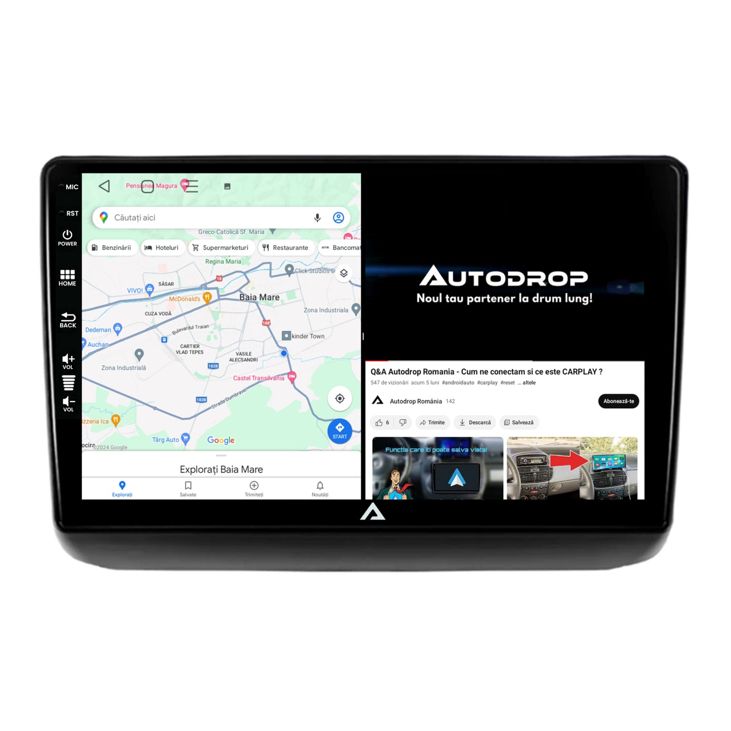 Navigatie Jeep Grand Cherokee (2013-2020), Android, P-Octacore / 2GB RAM + 32GB ROM, 9 Inch - AD-BGP9002+AD-BGRKIT298