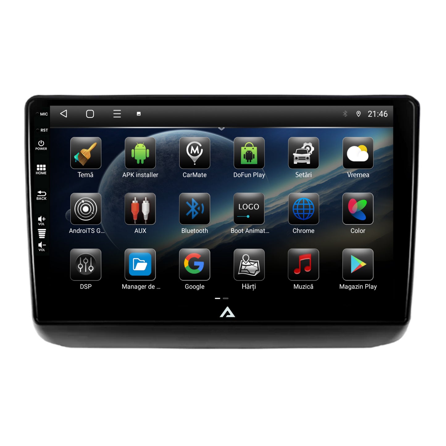 Navigatie Jeep Grand Cherokee (2013-2020), Android, P-Octacore / 2GB RAM + 32GB ROM, 9 Inch - AD-BGP9002+AD-BGRKIT298