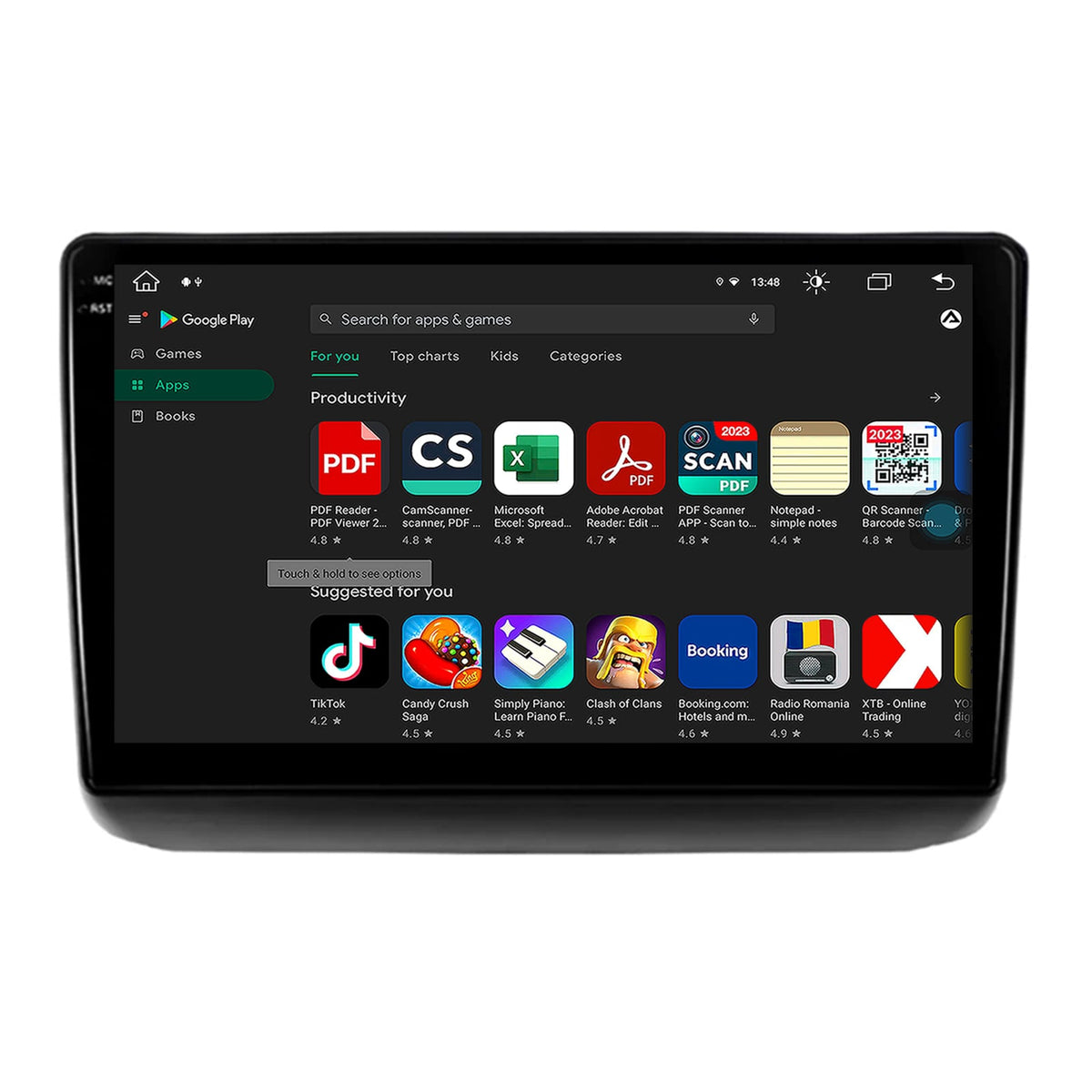 Navigatie Jeep Grand Cherokee (2013-2020), Android, V-Octacore / 4GB RAM + 64GB ROM, 9.5 Inch - AD-BGV9004+AD-BGRKIT298