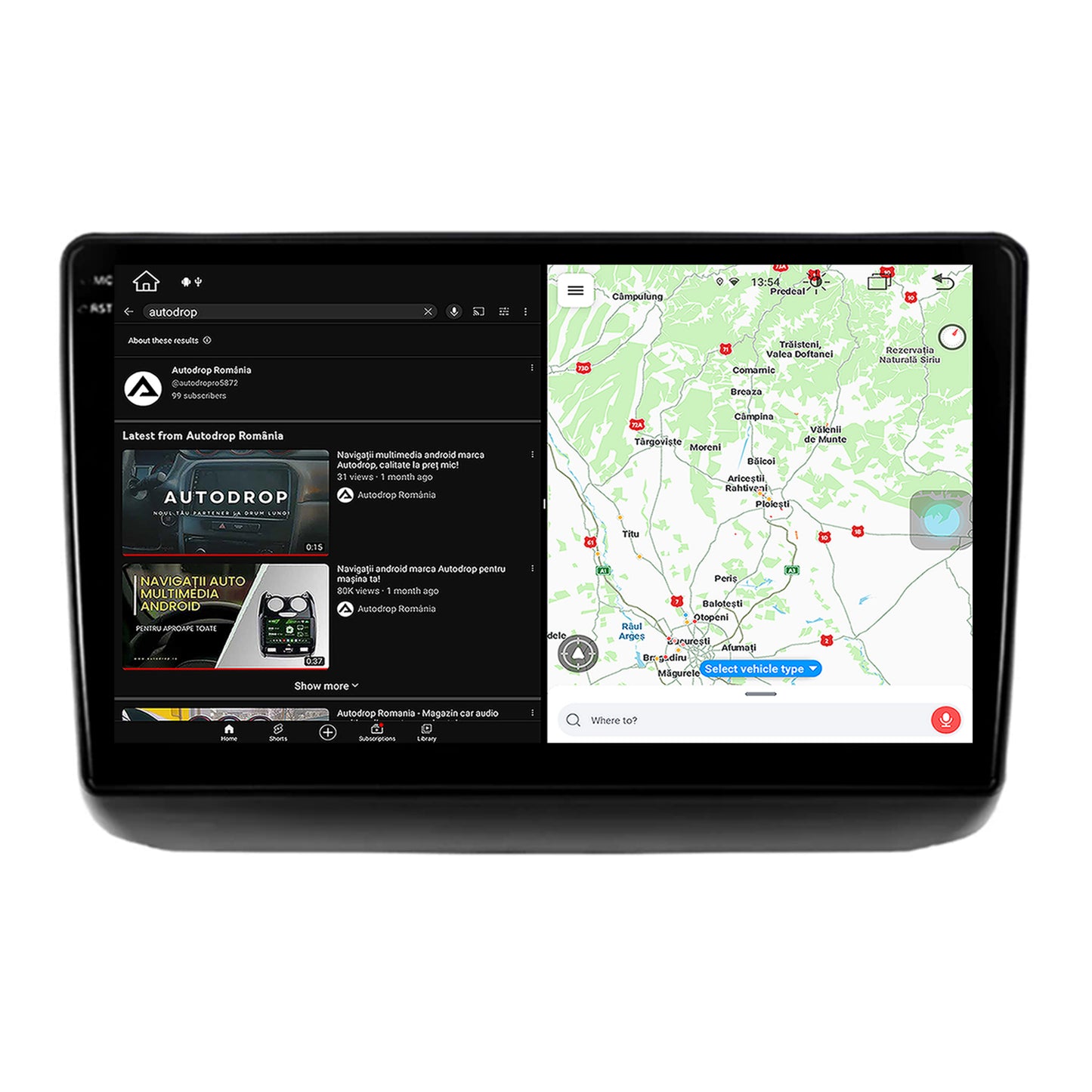 Navigatie Jeep Grand Cherokee (2013-2020), Android, X-Octacore / 8GB RAM + 256GB ROM, 9.5 Inch - AD-BGX9008+AD-BGRKIT298