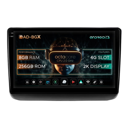 Navigatie Jeep Grand Cherokee (2013-2020), Android, X-Octacore / 8GB RAM + 256GB ROM, 9.5 Inch - AD-BGX9008+AD-BGRKIT298