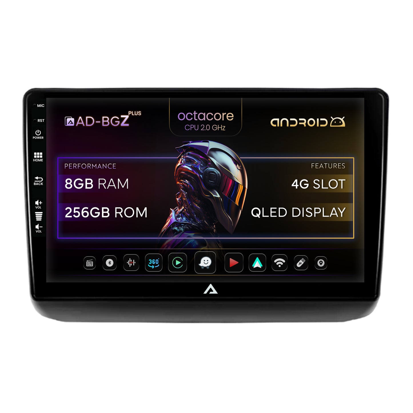 Navigatie Jeep Grand Cherokee (2013-2020), Android, Z-Octacore / 8GB RAM + 256GB ROM, 9 Inch - AD-BGZ9008+AD-BGRKIT298