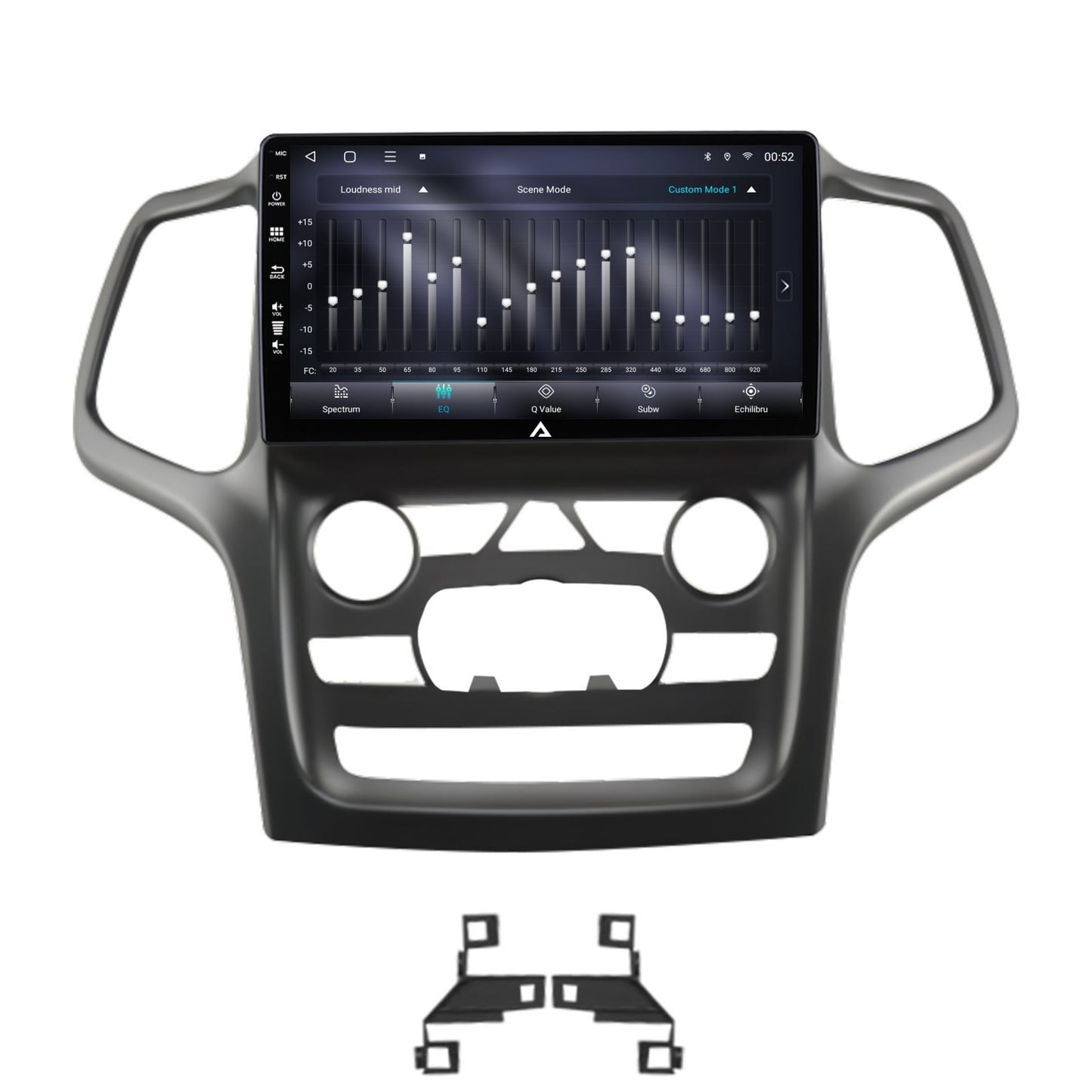 Navigatie Jeep Grand Cherokee (2014-2022), Android, E-Octacore / 2GB RAM + 32GB ROM, 9 Inch - AD-BGE9002+AD-BGRKIT272