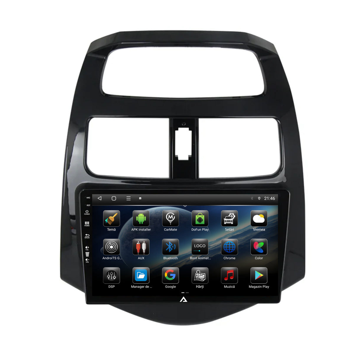 Navigatie Daewoo Matiz / Chevrolet Spark (2010-2014), Android, E-Octacore / 2GB RAM + 32GB ROM, 9 Inch - AD-BGE9002+AD-BGRKIT243