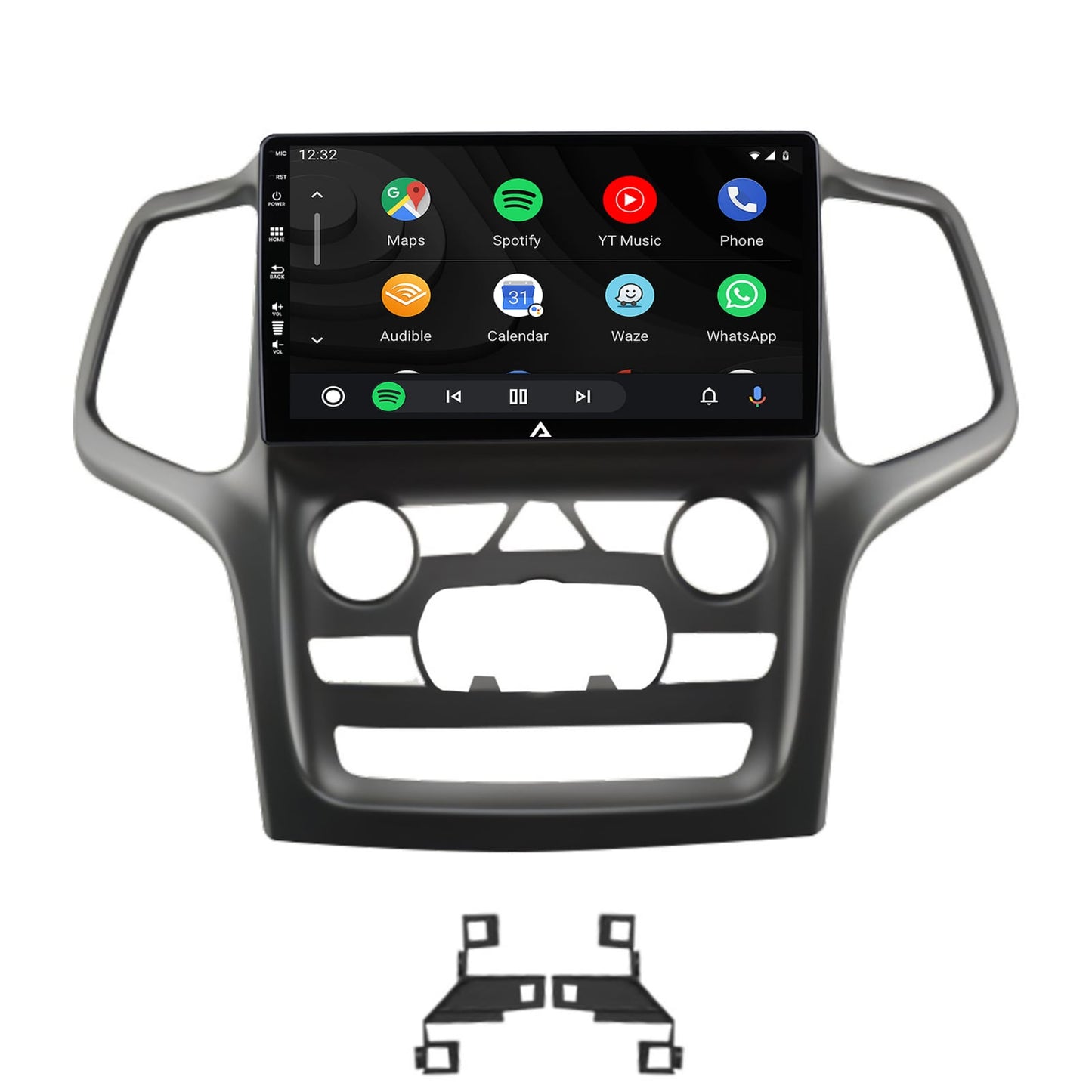 Navigatie Jeep Grand Cherokee (2014-2022), Android, P-Octacore / 2GB RAM + 32GB ROM, 9 Inch - AD-BGP9002+AD-BGRKIT272