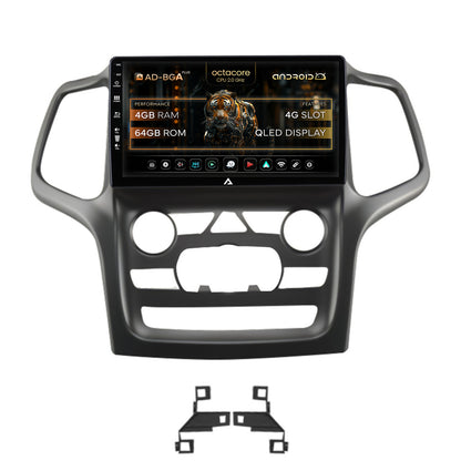 Navigatie Jeep Grand Cherokee (2014-2022), Android, A-Octacore / 4GB RAM + 64GB ROM, 9 Inch - AD-BGA9004+AD-BGRKIT272