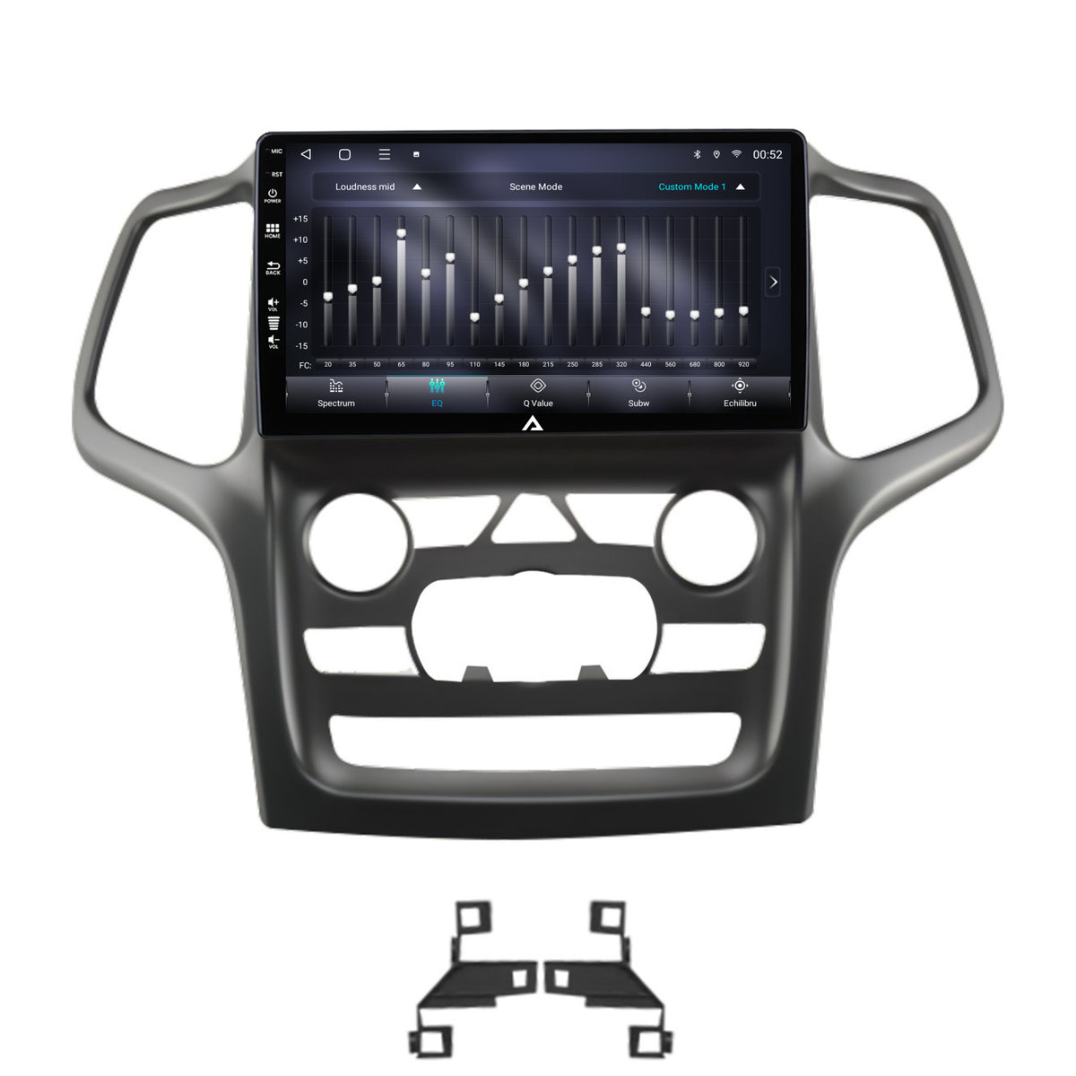 Navigatie Jeep Grand Cherokee (2014-2022), Android, A-Octacore / 4GB RAM + 64GB ROM, 9 Inch - AD-BGA9004+AD-BGRKIT272