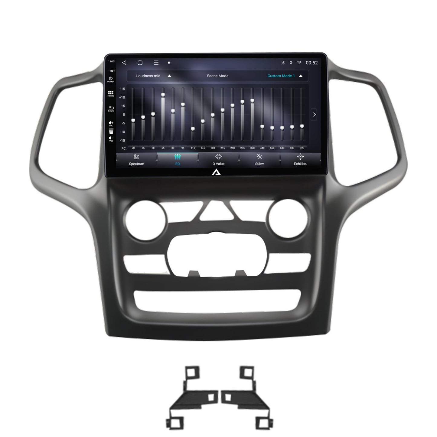 Navigatie Jeep Grand Cherokee (2014-2022), Android, A-Octacore / 4GB RAM + 64GB ROM, 9 Inch - AD-BGA9004+AD-BGRKIT272