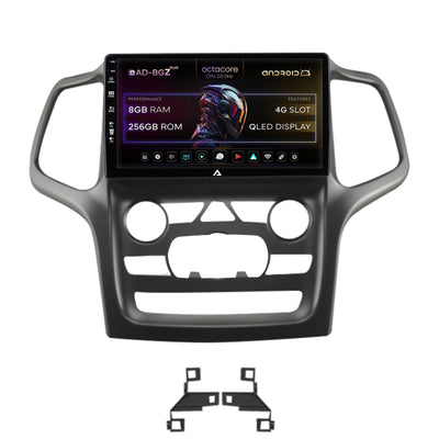 Navigatie Jeep Grand Cherokee (2014-2022), Android, Z-Octacore / 8GB RAM + 256GB ROM, 9 Inch - AD-BGZ9008+AD-BGRKIT272