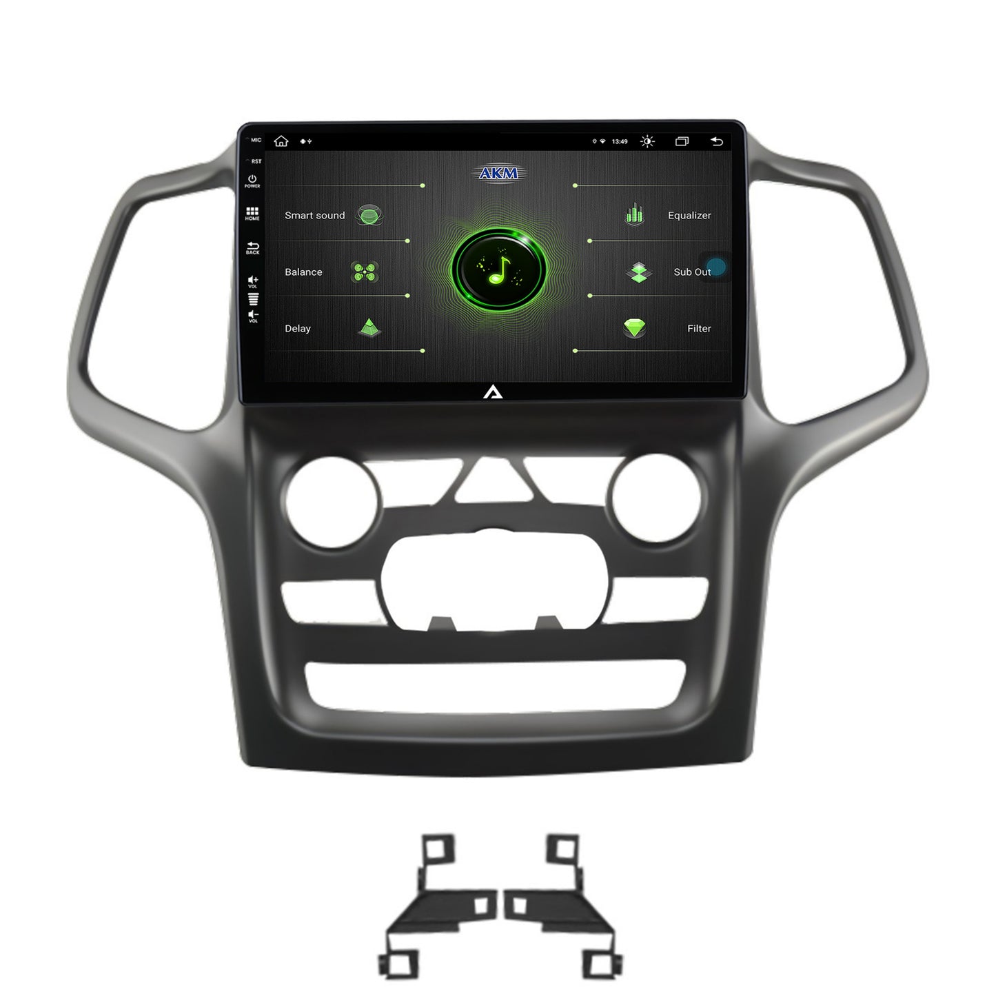Navigatie Jeep Grand Cherokee (2014-2022), Android, Z-Octacore / 8GB RAM + 256GB ROM, 9 Inch - AD-BGZ9008+AD-BGRKIT272