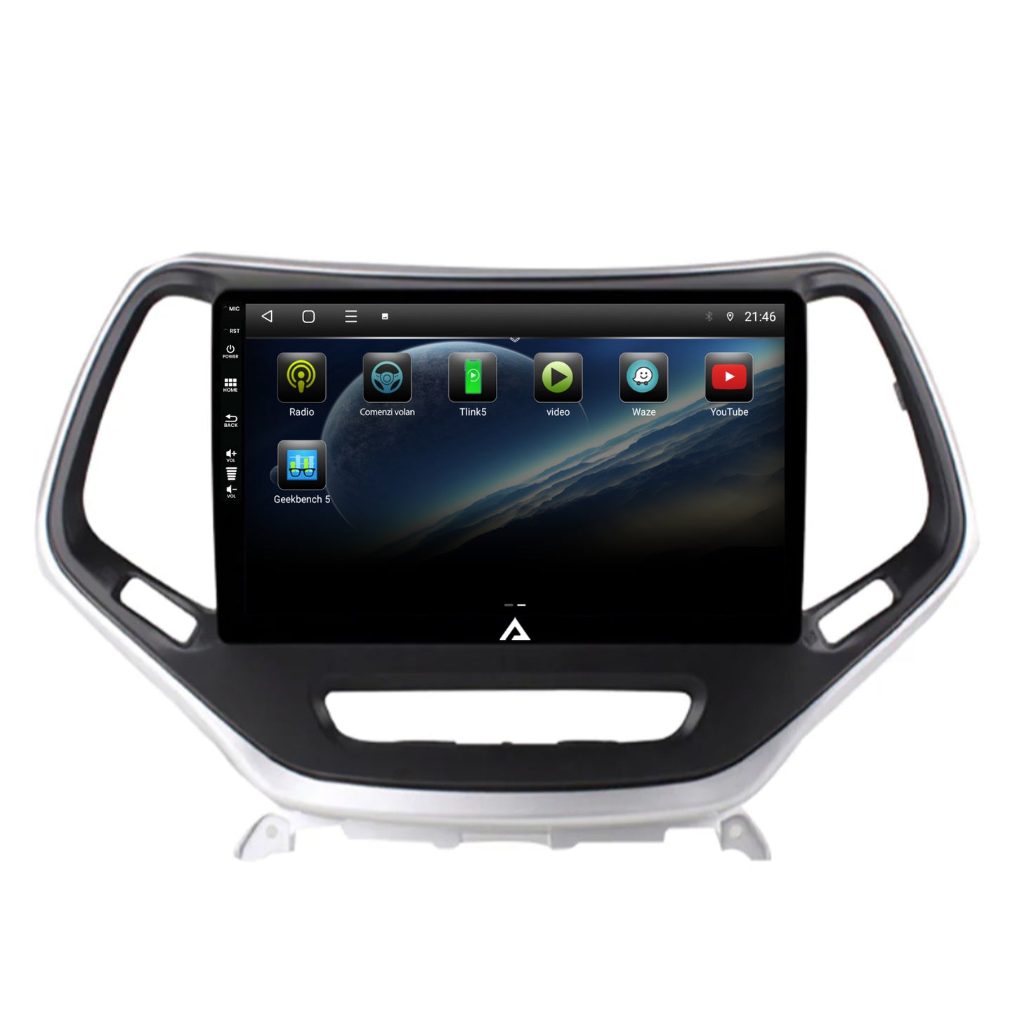 Navigatie Jeep Grand Cherokee (2015+), Android, P-Octacore / 2GB RAM + 32GB ROM, 10.1 Inch - AD-BGP10002+AD-BGRKIT285