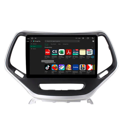 Navigatie Jeep Grand Cherokee (2015+), Android, V-Octacore / 4GB RAM + 64GB ROM, 10.36 Inch - AD-BGV100042k+AD-BGRKIT285