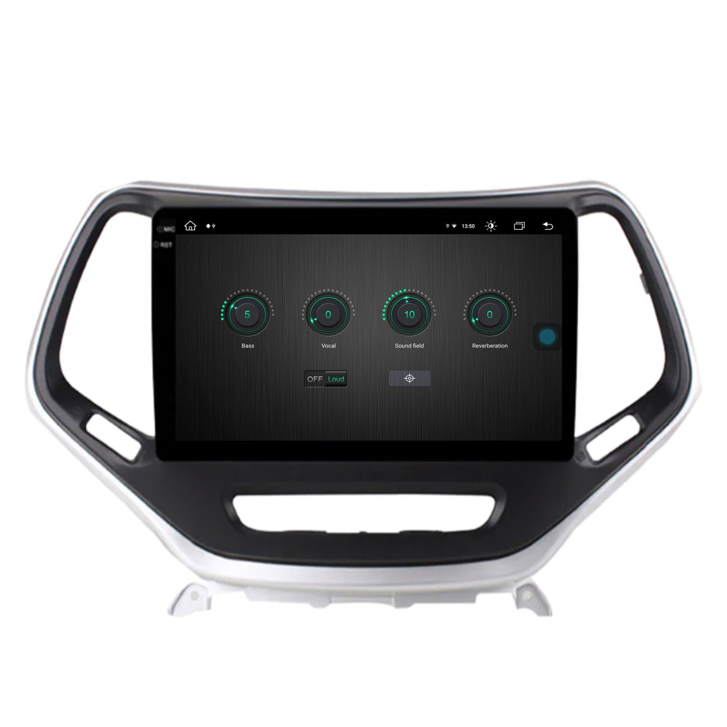 Navigatie Jeep Grand Cherokee (2015+), Android, X-Octacore / 8GB RAM + 256GB ROM, 10.36 Inch - AD-BGX10008+AD-BGRKIT285
