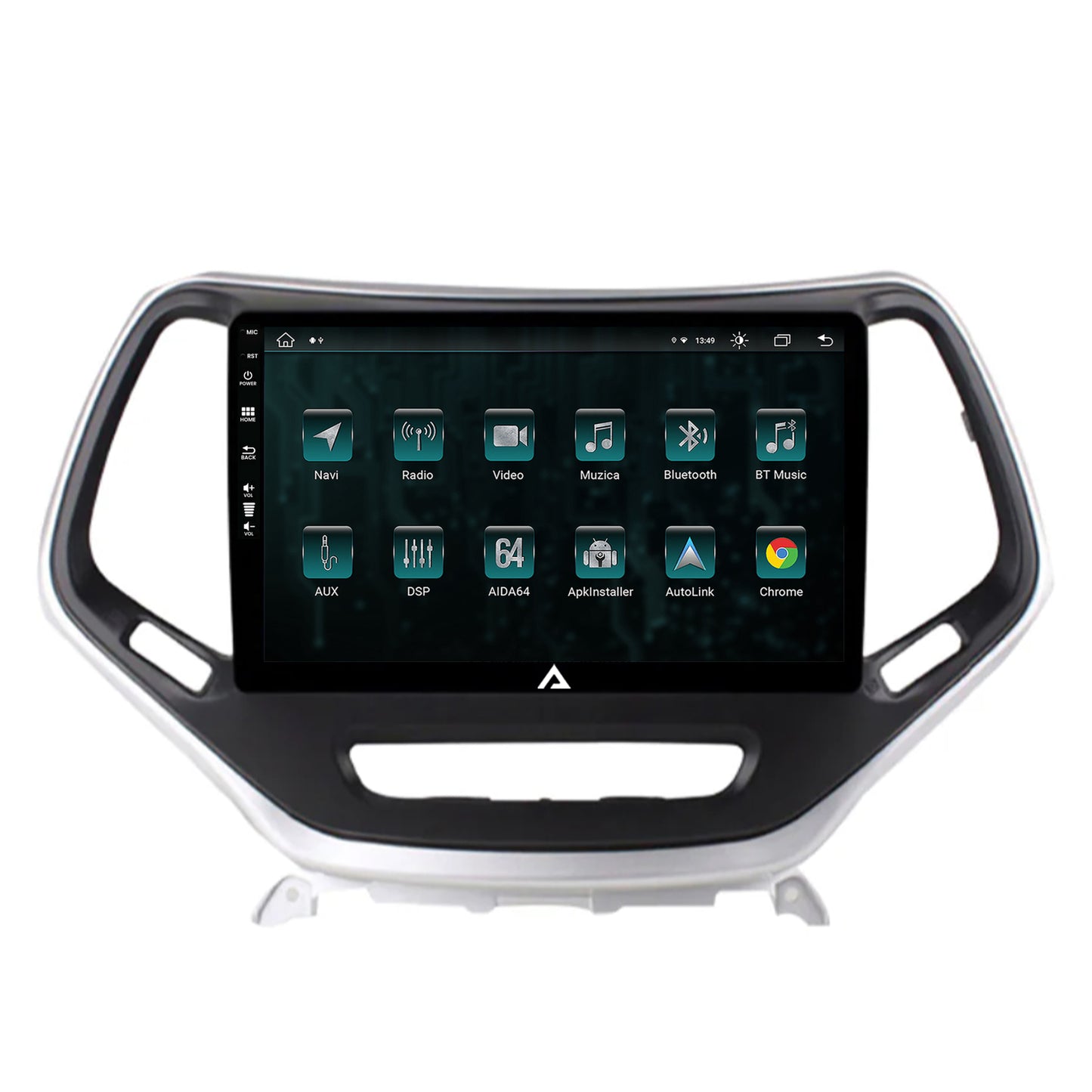 Navigatie Jeep Grand Cherokee (2015+), Android, Z-Octacore / 8GB RAM + 256GB ROM, 10.1 Inch - AD-BGZ9008+AD-BGRKIT285