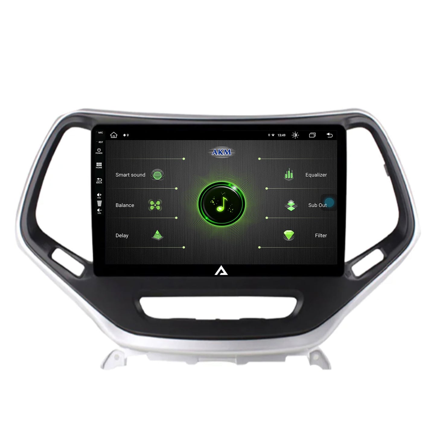 Navigatie Jeep Grand Cherokee (2015+), Android, Z-Octacore / 8GB RAM + 256GB ROM, 10.1 Inch - AD-BGZ9008+AD-BGRKIT285