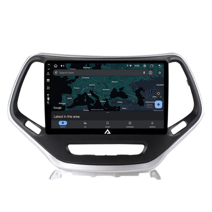 Navigatie Jeep Grand Cherokee (2015+), Android, Z-Octacore / 8GB RAM + 256GB ROM, 10.1 Inch - AD-BGZ9008+AD-BGRKIT285