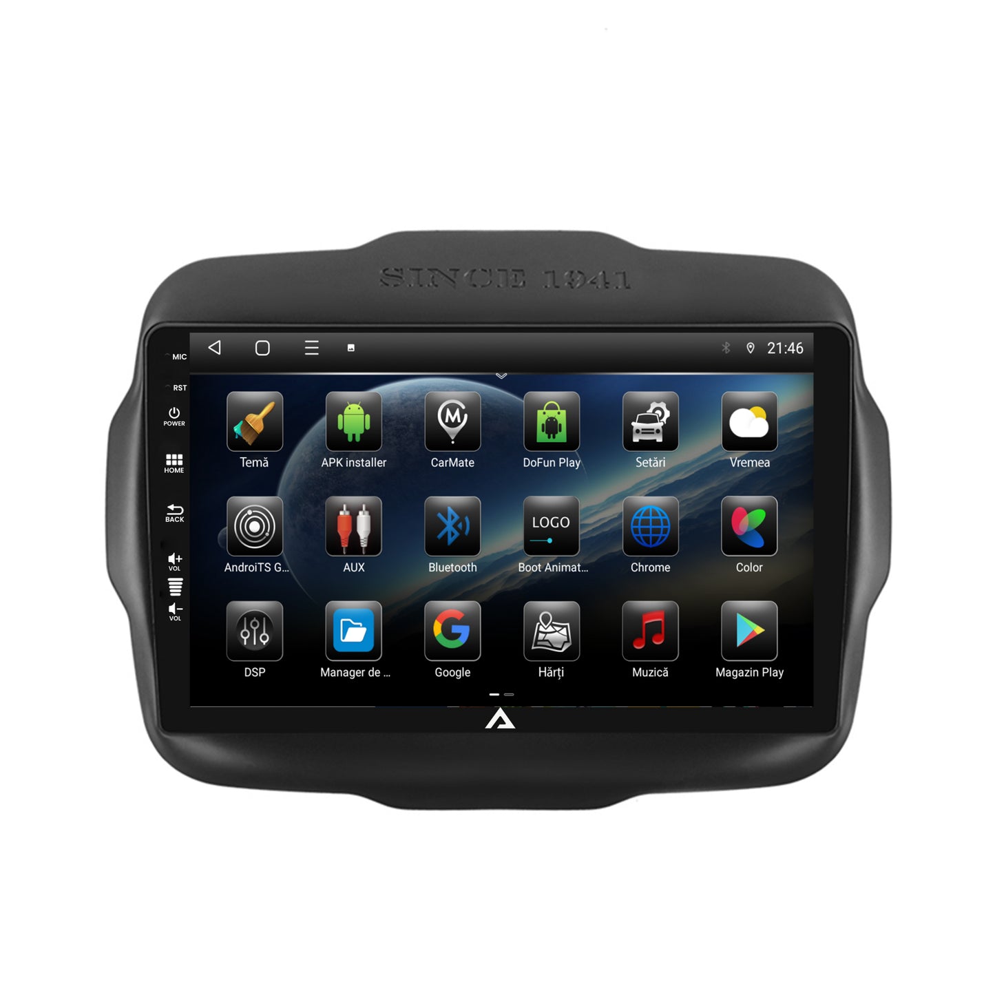 Navigatie Jeep Renegade (2014-2018), Android, P-Octacore / 2GB RAM + 32GB ROM, 9 Inch - AD-BGP9002+AD-BGRKIT286