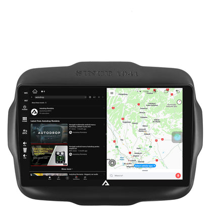 Navigatie Jeep Renegade (2014-2018), Android, Z-Octacore / 8GB RAM + 256GB ROM, 9 Inch - AD-BGZ9008+AD-BGRKIT286