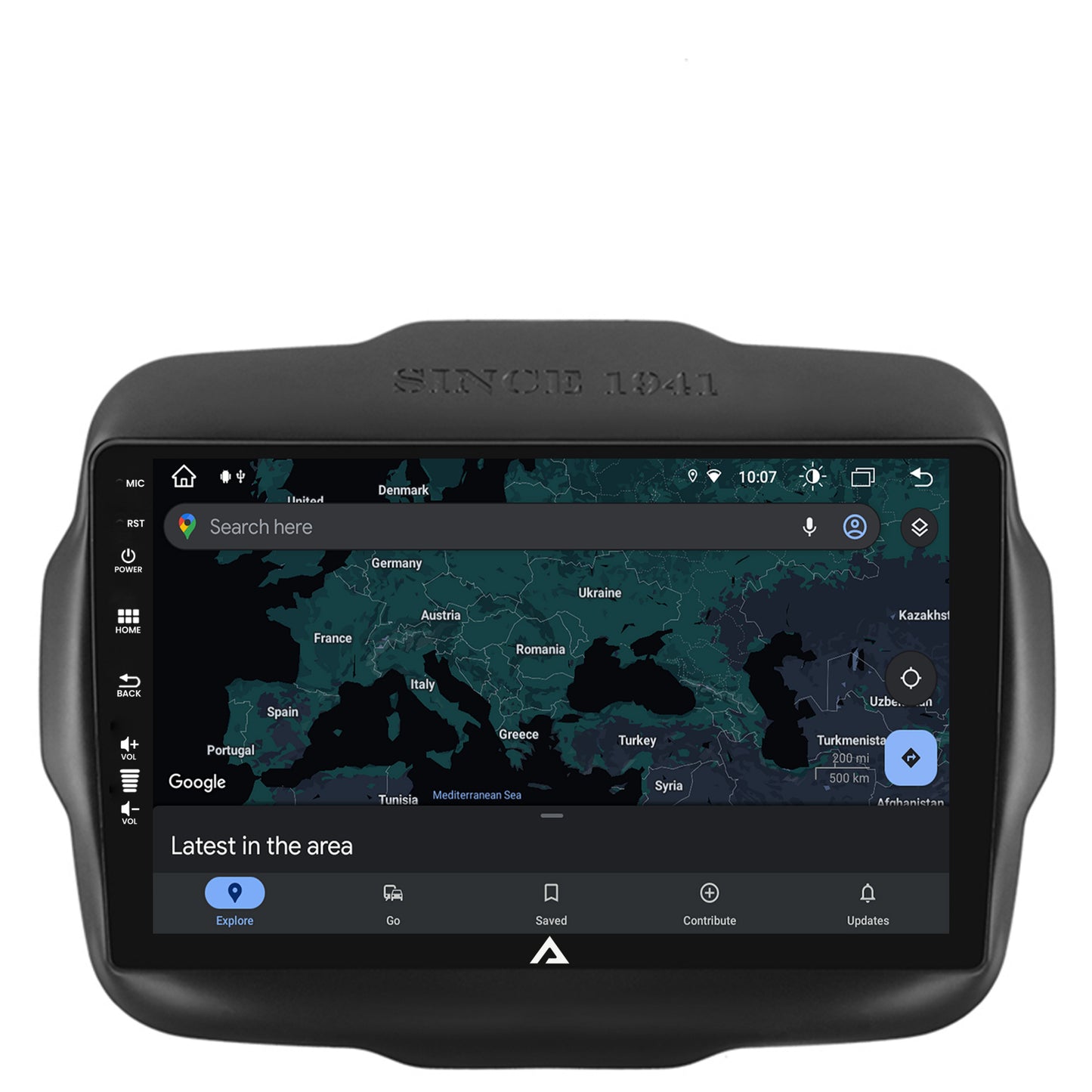 Navigatie Jeep Renegade (2014-2018), Android, Z-Octacore / 8GB RAM + 256GB ROM, 9 Inch - AD-BGZ9008+AD-BGRKIT286