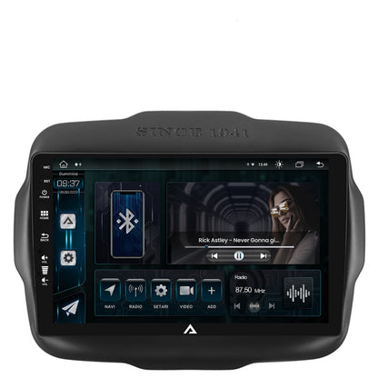 Navigatie Jeep Renegade (2014-2018), Android, Z-Octacore / 8GB RAM + 256GB ROM, 9 Inch - AD-BGZ9008+AD-BGRKIT286