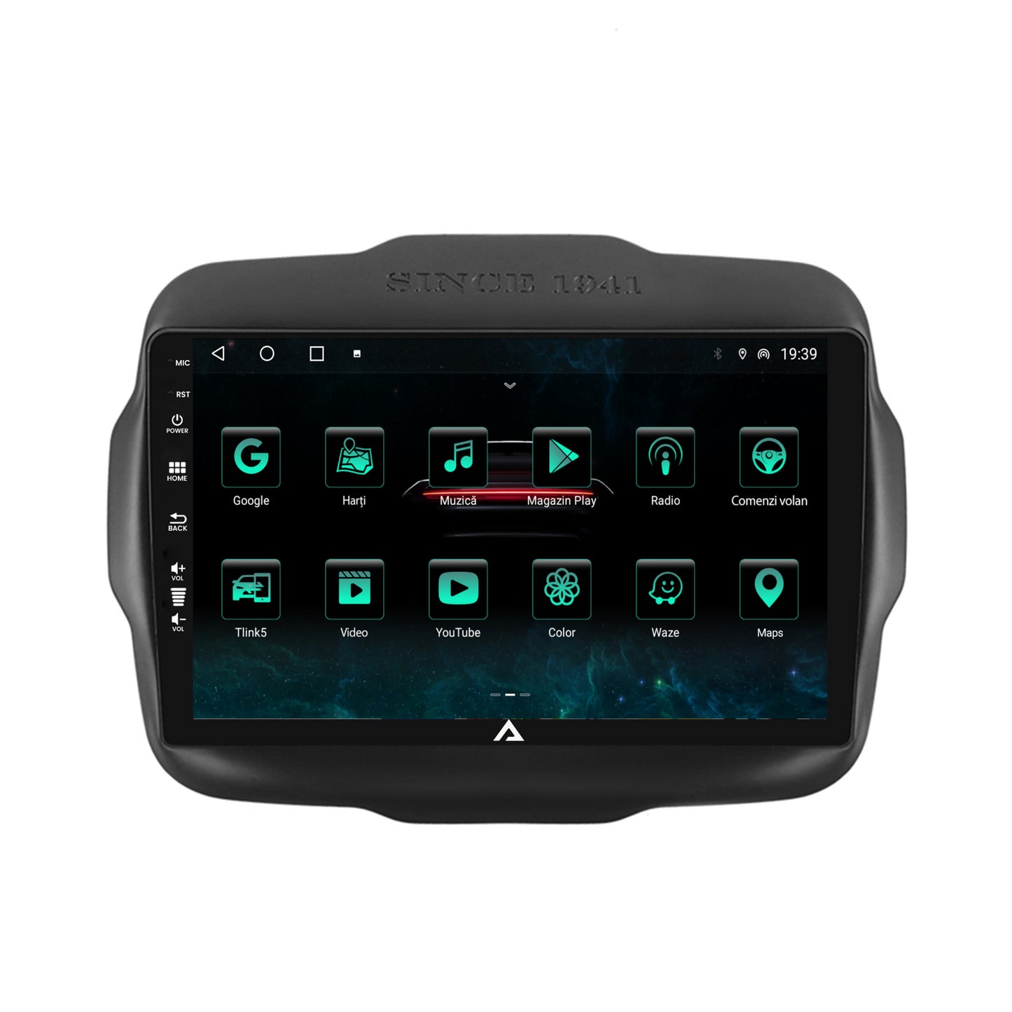 Navigatie Jeep Renegade (2014-2018), Android, A-Octacore / 4GB RAM + 64GB ROM, 9 Inch - AD-BGA9004+AD-BGRKIT286
