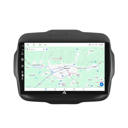 Navigatie Jeep Renegade (2014-2018), Android, A-Octacore / 4GB RAM + 64GB ROM, 9 Inch - AD-BGA9004+AD-BGRKIT286