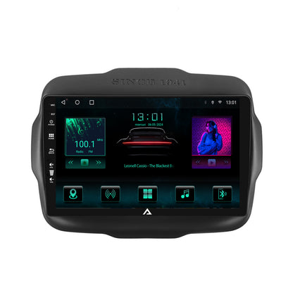 Navigatie Jeep Renegade (2014-2018), Android, A-Octacore / 4GB RAM + 64GB ROM, 9 Inch - AD-BGA9004+AD-BGRKIT286