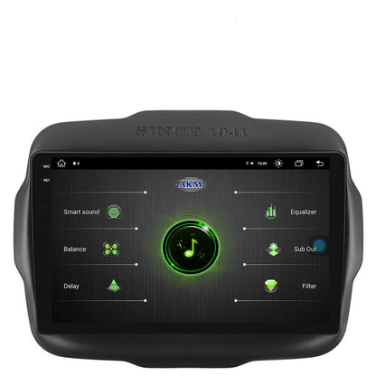 Navigatie Jeep Renegade (2014-2018), Android, V-Octacore / 4GB RAM + 64GB ROM, 9.5 Inch - AD-BGV9004+AD-BGRKIT286