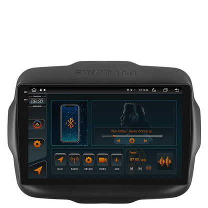 Navigatie Jeep Renegade (2014-2018), Android, V-Octacore / 4GB RAM + 64GB ROM, 9.5 Inch - AD-BGV9004+AD-BGRKIT286