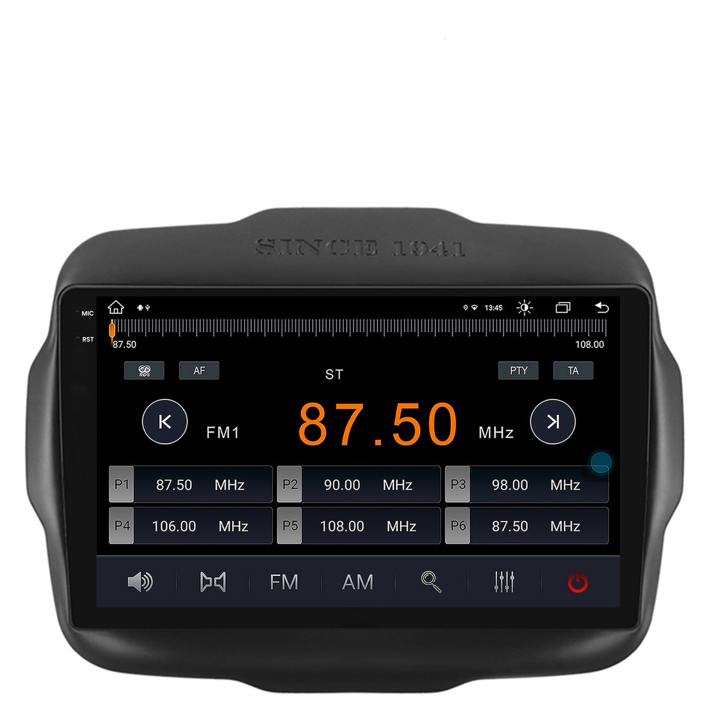 Navigatie Jeep Renegade (2014-2018), Android, V-Octacore / 4GB RAM + 64GB ROM, 9.5 Inch - AD-BGV9004+AD-BGRKIT286