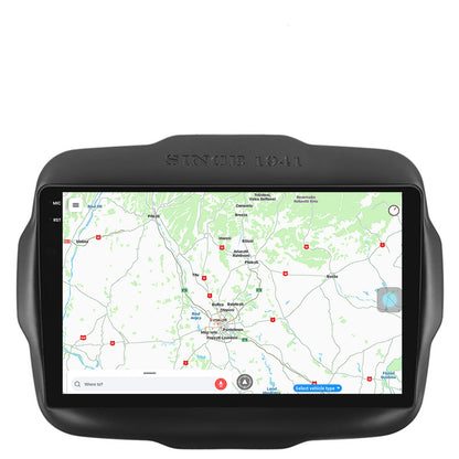 Navigatie Jeep Renegade (2014-2018), Android, X-Octacore / 8GB RAM + 256GB ROM, 9.5 Inch - AD-BGX9008+AD-BGRKIT286
