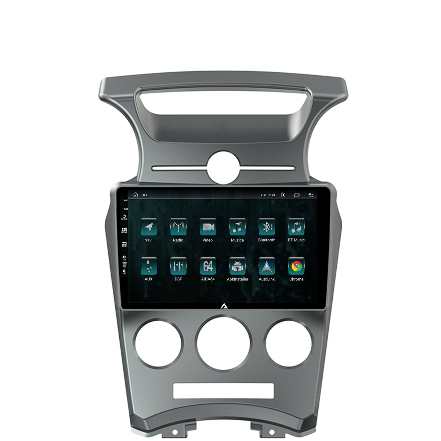 Navigatie Kia Carens (2007-2011), Android, Z-Octacore / 8GB RAM + 256GB ROM, 9 Inch - AD-BGZ9008+AD-BGRKIT209