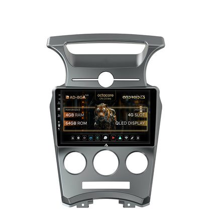 Navigatie Kia Carens (2007-2011), Android, A-Octacore / 4GB RAM + 64GB ROM, 9 Inch - AD-BGA9004+AD-BGRKIT209
