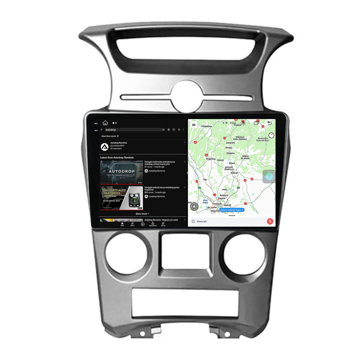 Navigatie Kia Carens (2007-2011), Android, V-Octacore / 4GB RAM + 64GB ROM, 9.5 Inch - AD-BGV9004+AD-BGRKIT209V2