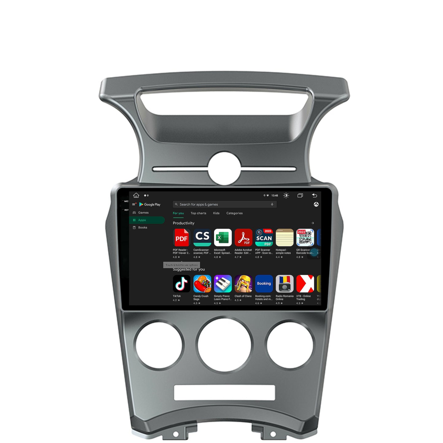 Navigatie Kia Carens (2007-2011), Android, X-Octacore / 8GB RAM + 256GB ROM, 9.5 Inch - AD-BGX9008+AD-BGRKIT209